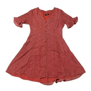 Lulus Red & White Dress